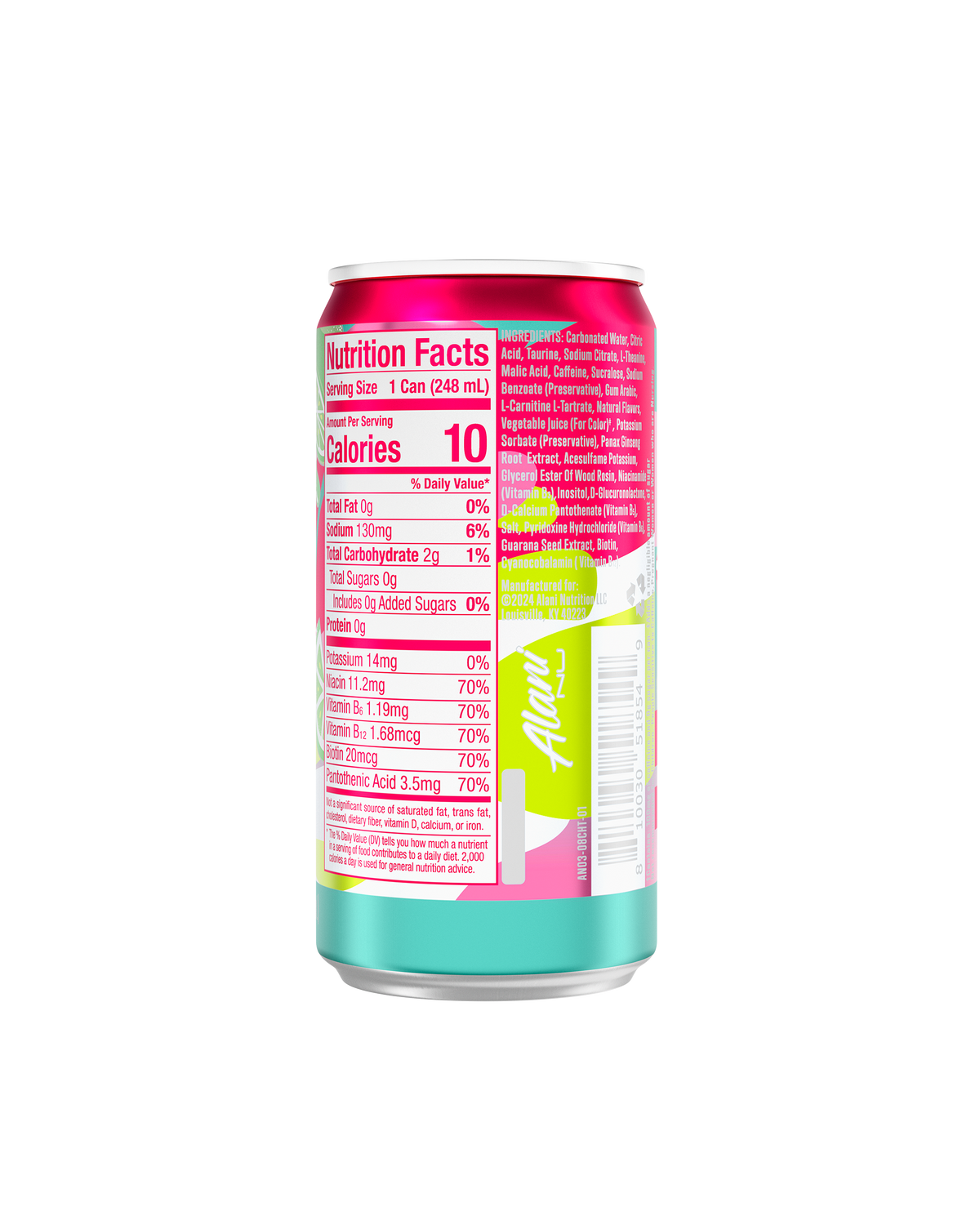 Cherry Twist Mini Energy product features